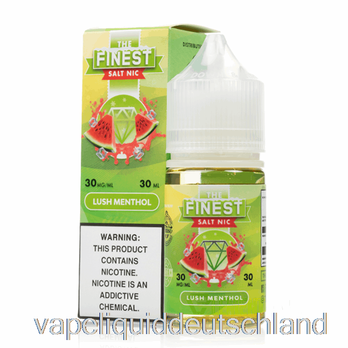 üppiges Menthol – Feinster Salzgehalt – 30 Ml 50 Mg Vape Deutschland